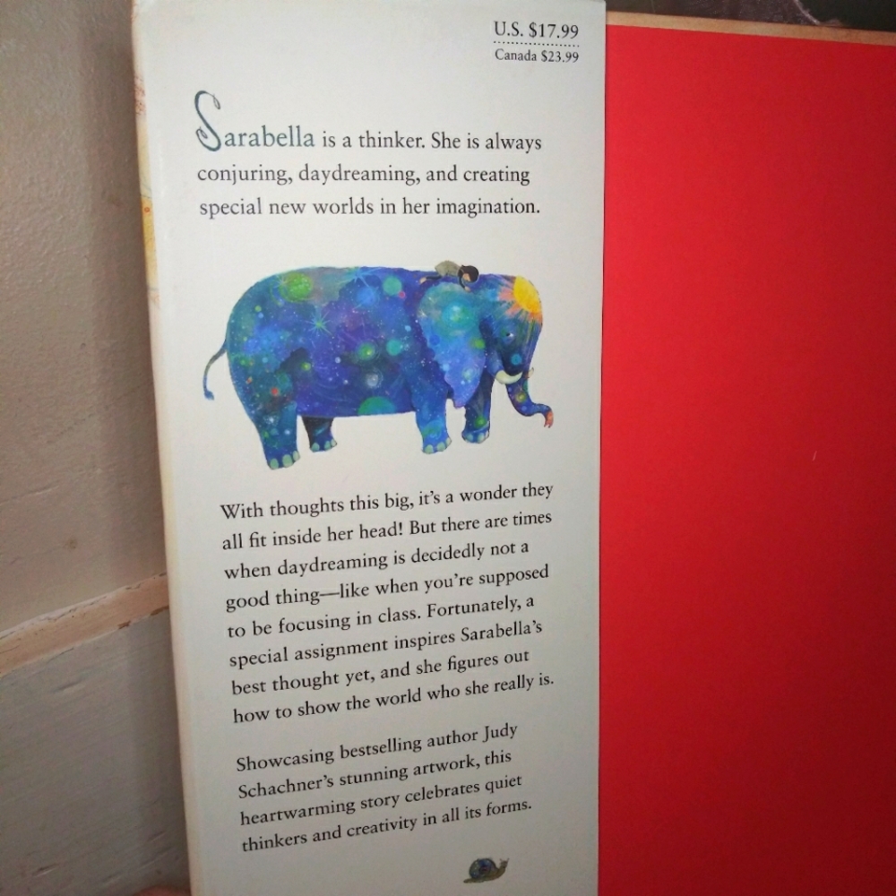 Sarabella's Thinking Cap Child's Book By Judy Schachner - Picture 2 of 8